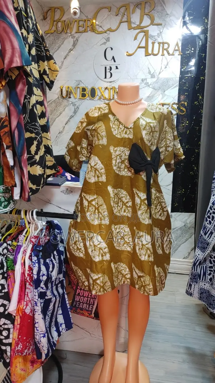 Short African Wear With Bow