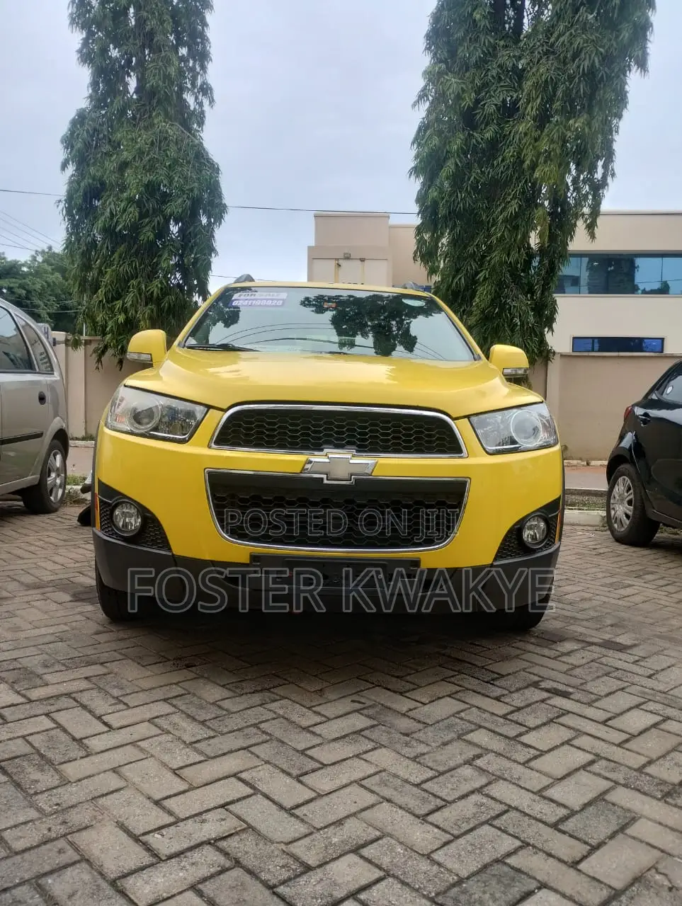 Chevrolet Captiva 2013 Yellow