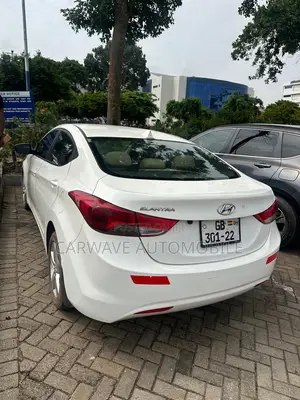 Hyundai Elantra GLS Sedan FWD (1.8L 4cyl 6A) 2013 White