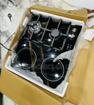 Exclusive in-Built Kenwood 2 Gas and 2 Electric Hybrid Cooktop