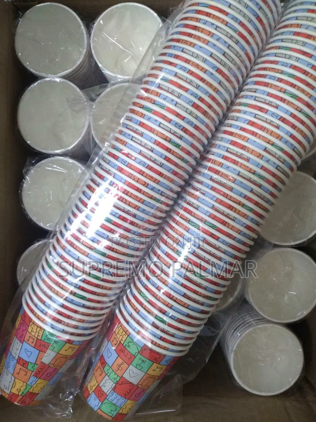 Disposable Paper Cups 7oz/8oz (237ml) – 20 Packs X 50pcs