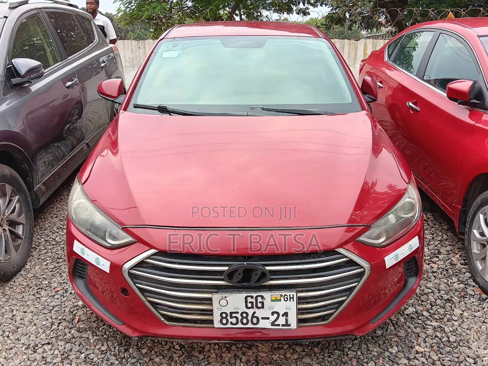Hyundai Elantra 2017 Red