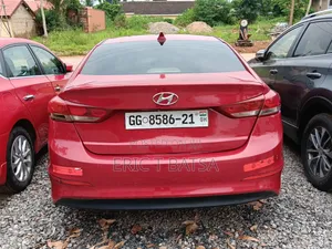 Hyundai Elantra 2017 Red