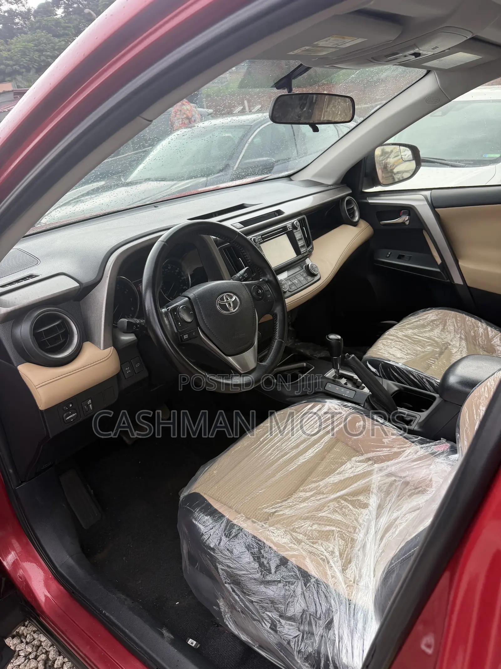 Toyota RAV4 XLE AWD (2.5L 4cyl 6A) 2017 Red