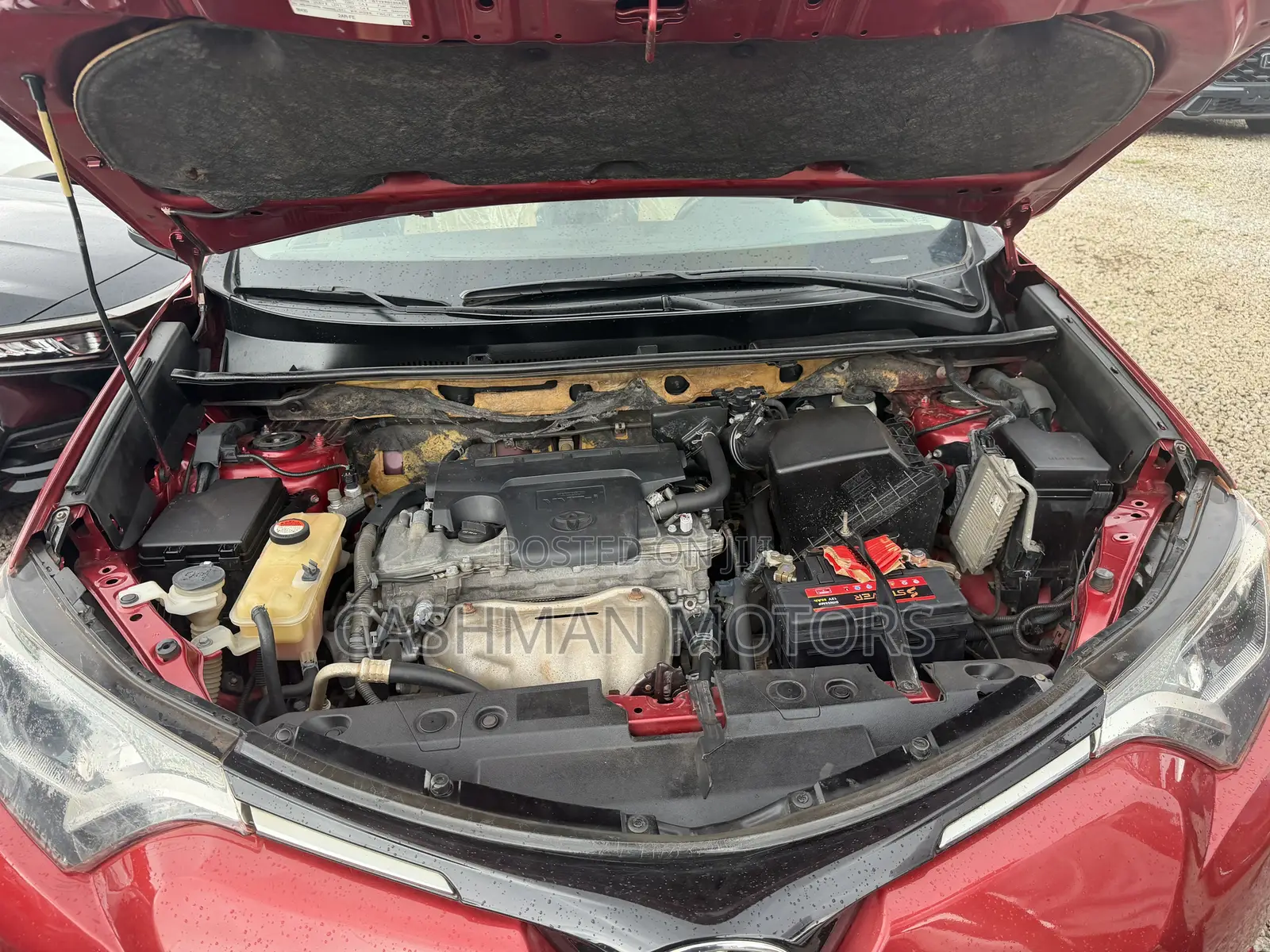 Toyota RAV4 XLE AWD (2.5L 4cyl 6A) 2017 Red