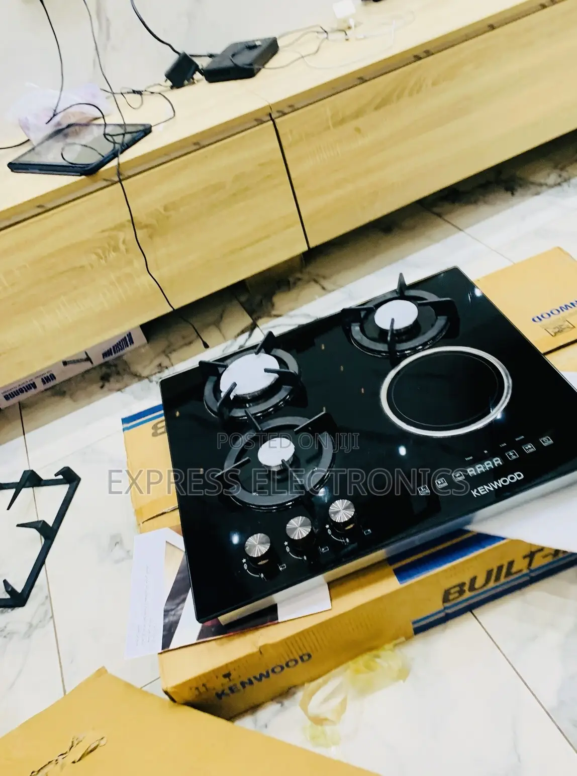 Sleek Design Gas Electric Coker Built in Kenwood 60cm 3-1
