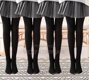 1 PCS Black Stockings for Kids