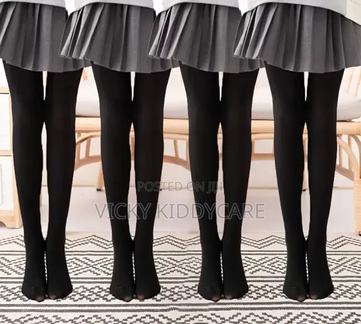 1 PCS Black Stockings for Kids