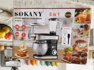 SOKANY 1200W 7.5L Stand Mixer With Blender Meat Grinder