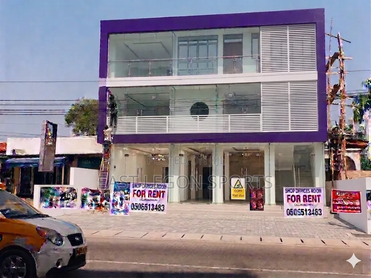 Shop With Solar Power AC 65 Sqre Metres East Legon