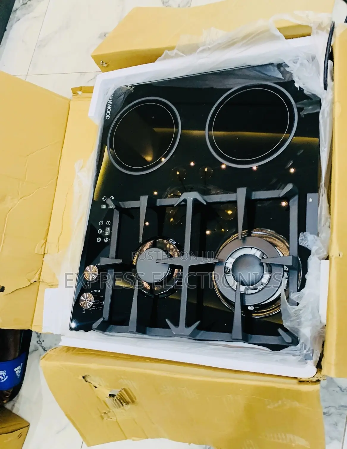 2-2 Built in Gas Electric Cooker Kenwood 60cm