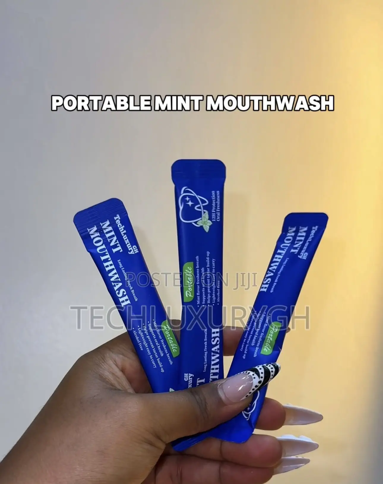 Tech Luxury Portable Mint Mouthwash(Buy 4 Boxes, Get 2 Boxes for Free)