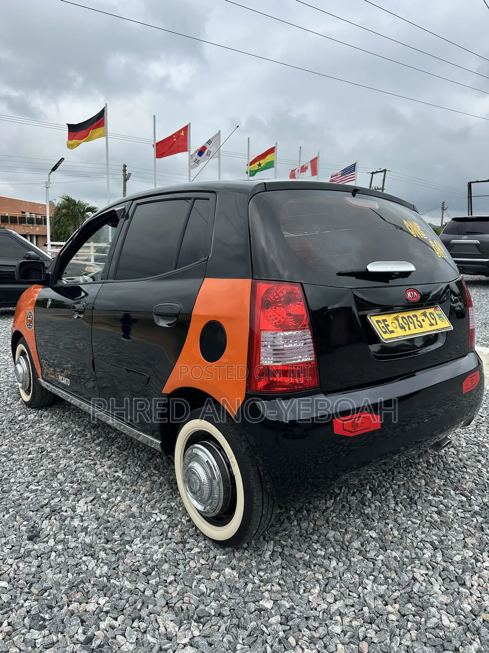 Kia Picanto 1.1 EX 2008 Black