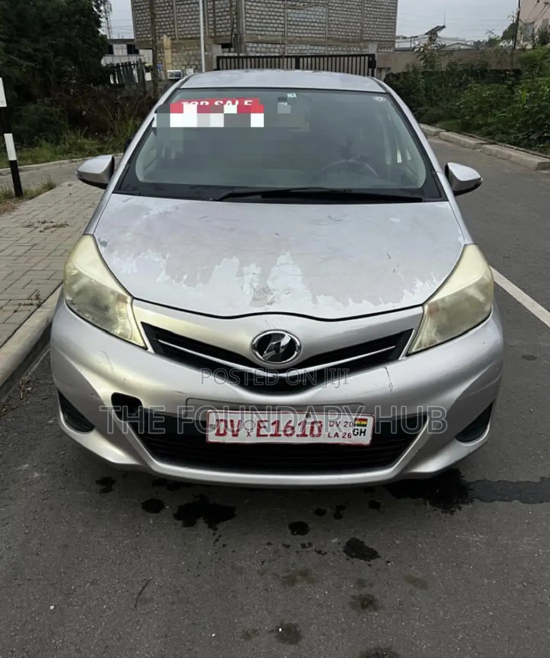 Toyota Vitz 1.3 AWD 3dr 2012 Silver