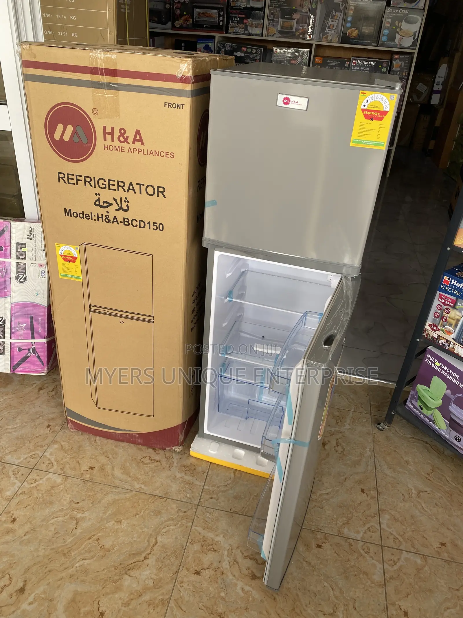 150L Fridge for Small Kitchen-H A