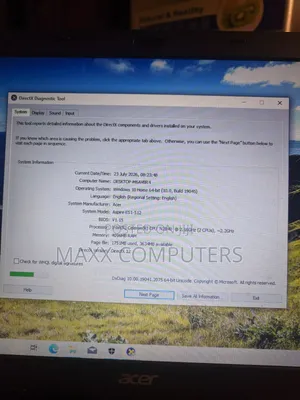 Laptop Acer Aspire ES1-512 4GB Intel Celeron HDD 500GB
