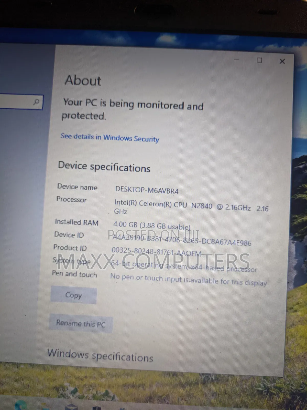 Laptop Acer Aspire ES1-512 4GB Intel Celeron HDD 500GB
