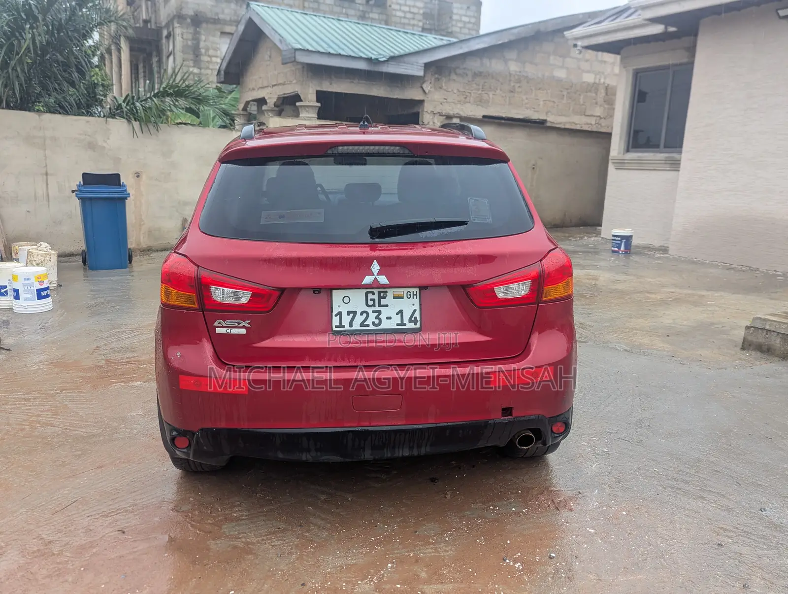 Mitsubishi ASX 2014 Red
