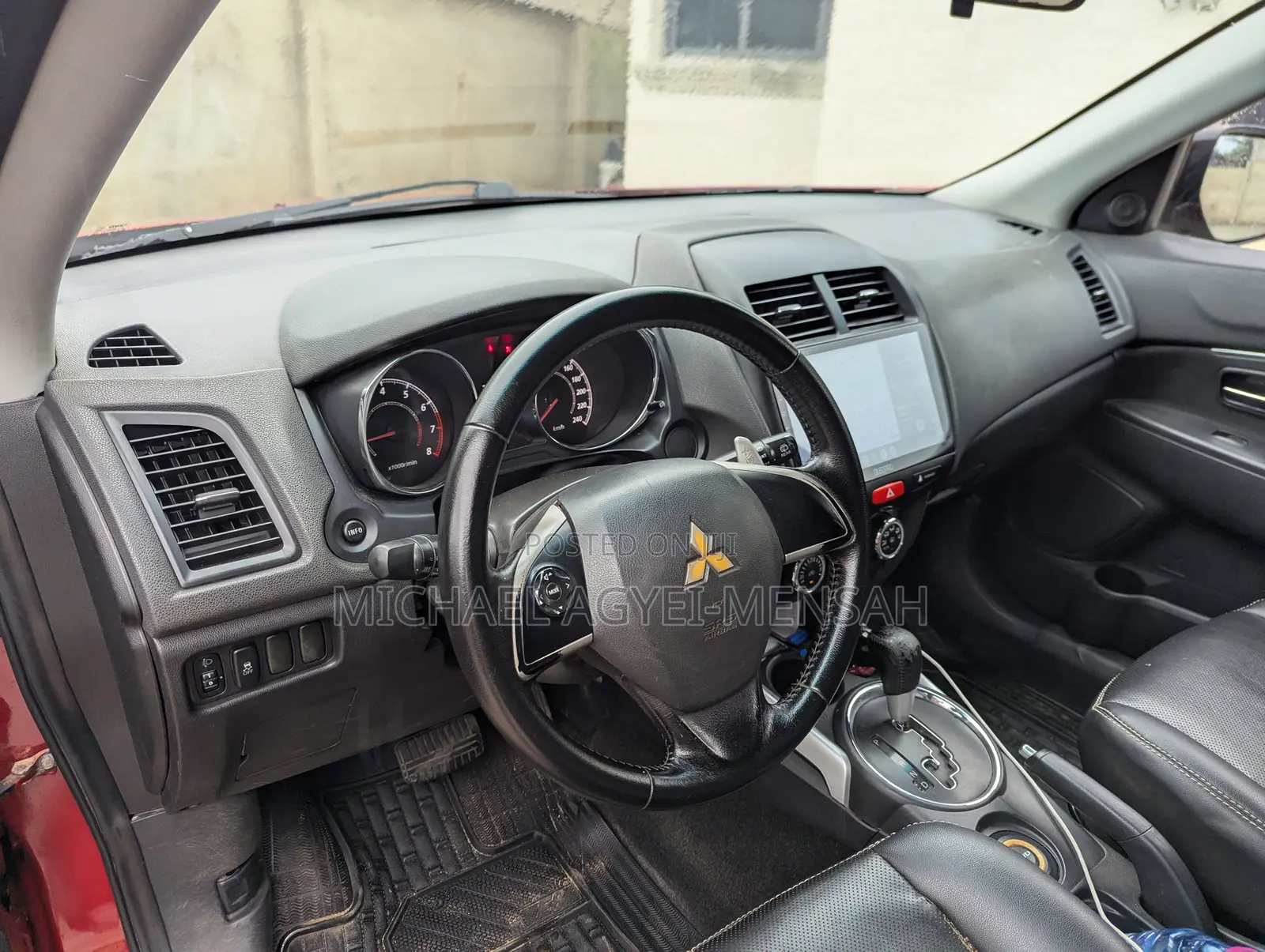 Mitsubishi ASX 2014 Red