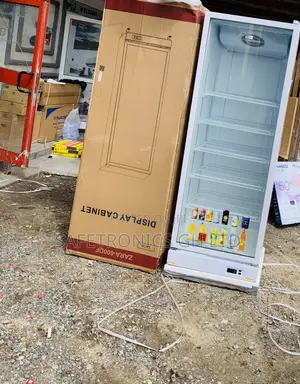 Fast Defrost Zara-600dfg Display Fridge 591Ltr