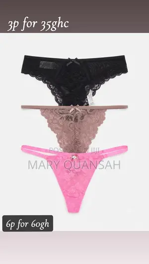 Panties Available in Different Types