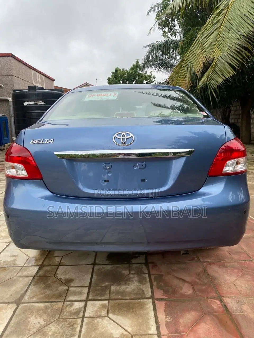 Toyota Belta 2010 Blue
