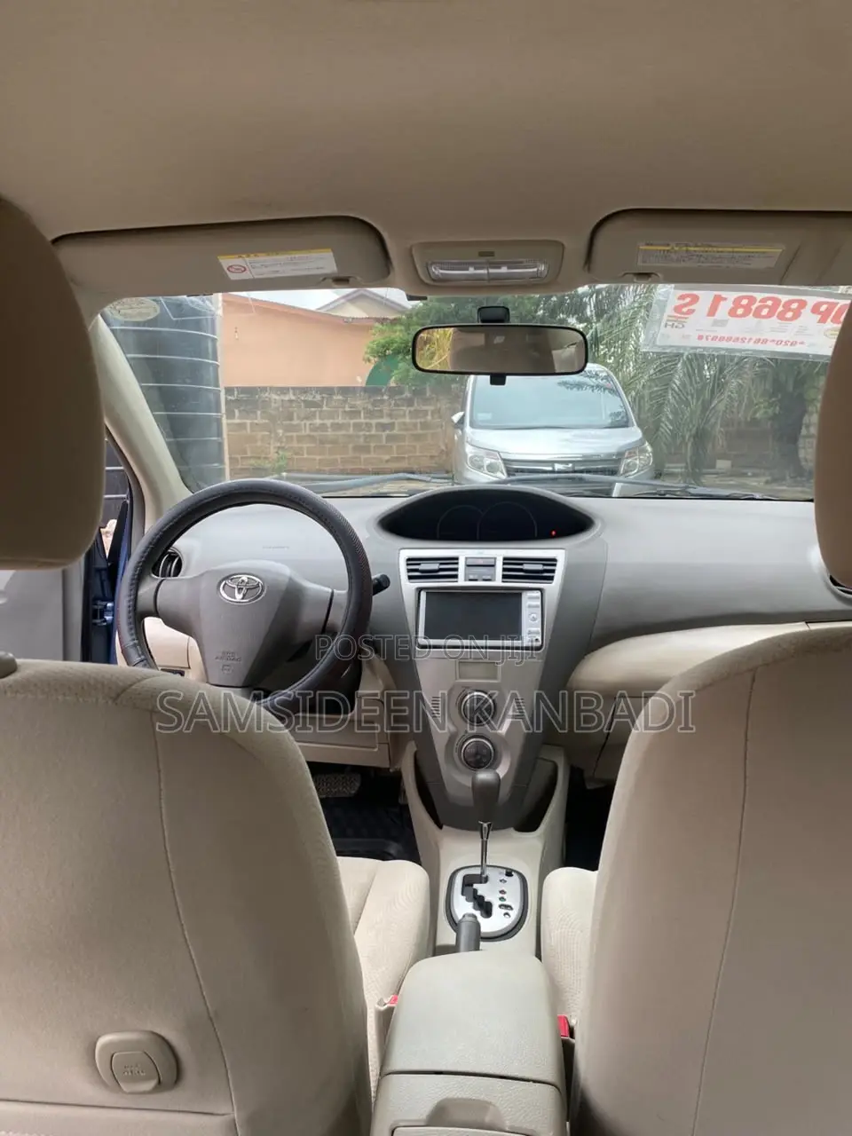Toyota Belta 2010 Blue