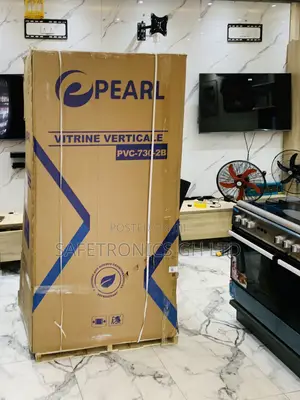 Newly Bulky Pearl PVC-730-2b 610-Liter Double-Door Glass Display