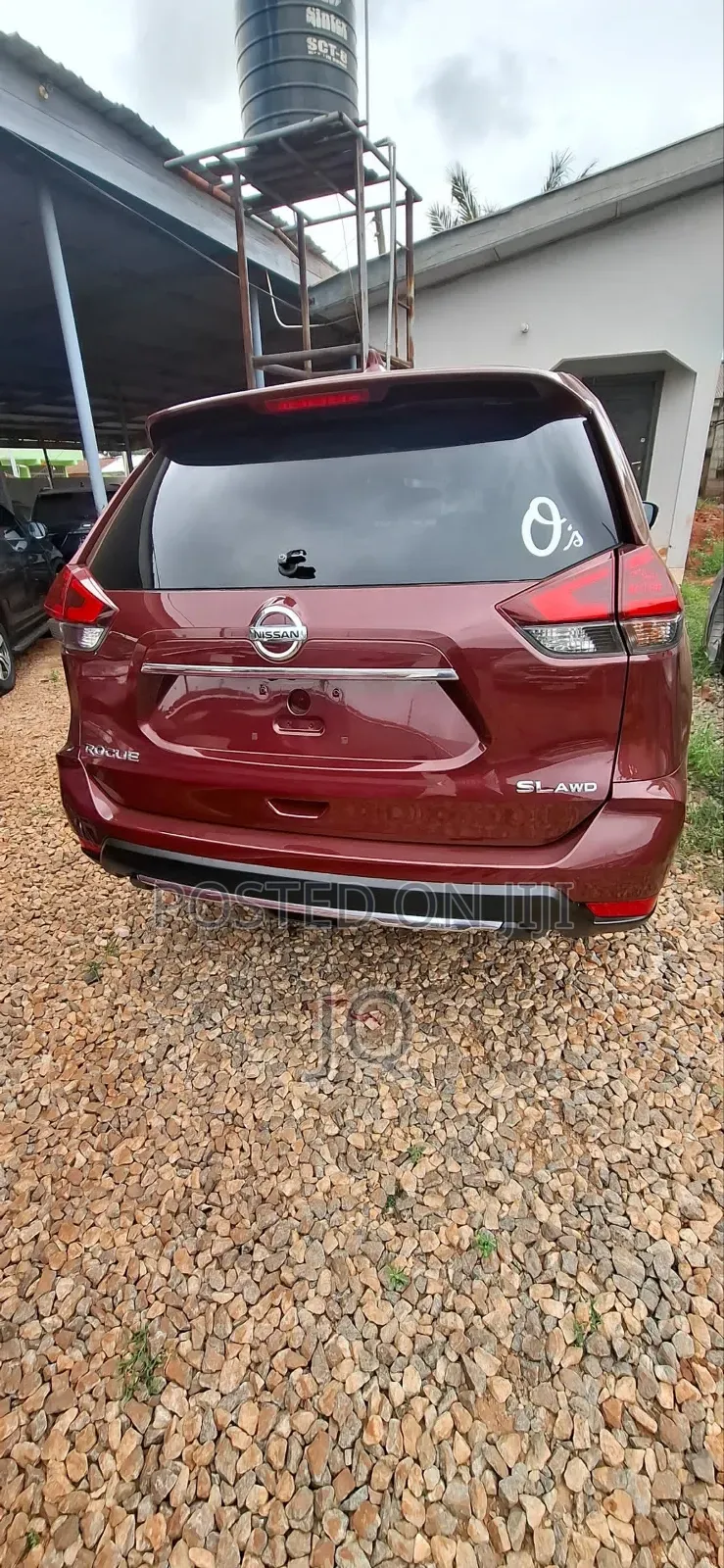 Nissan Rogue SL AWD 2017 Maroon