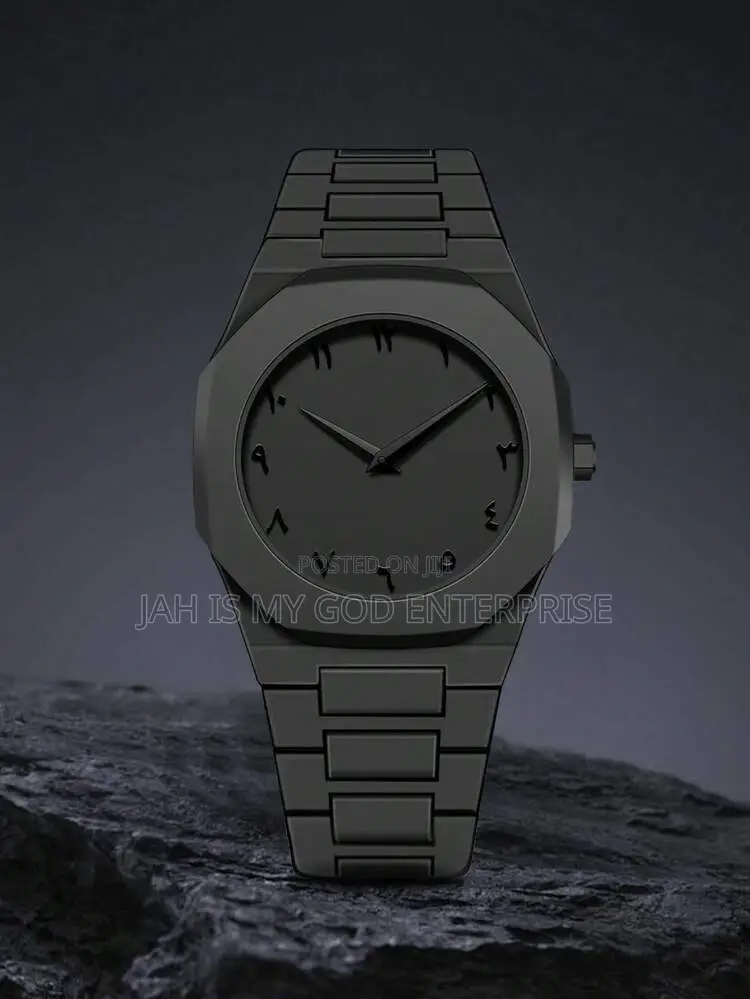 Tomi L401 Men's Quartz Simple Style Watch-Black
