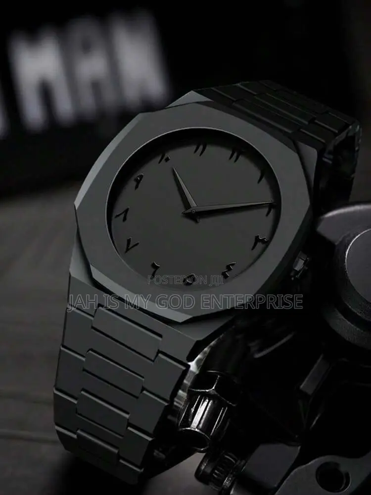 Tomi L401 Men's Quartz Simple Style Watch-Black