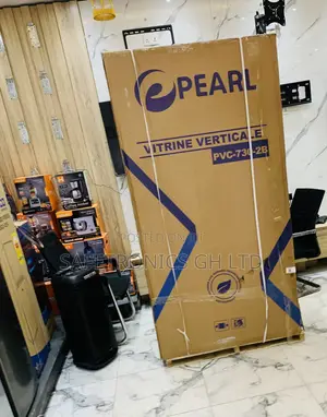 Newest Update Pearl PVC-730-2b 610-Liter Double-Door Glass Display