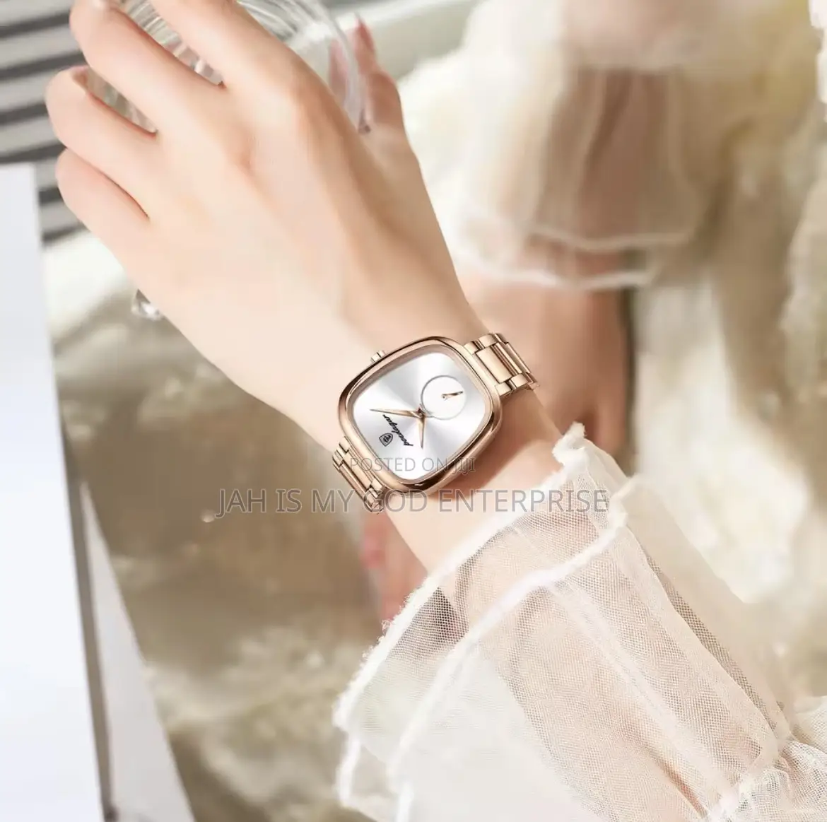 Poedagar 783 Elegant Waterproof Stainless Steel Quartz Women's Watch