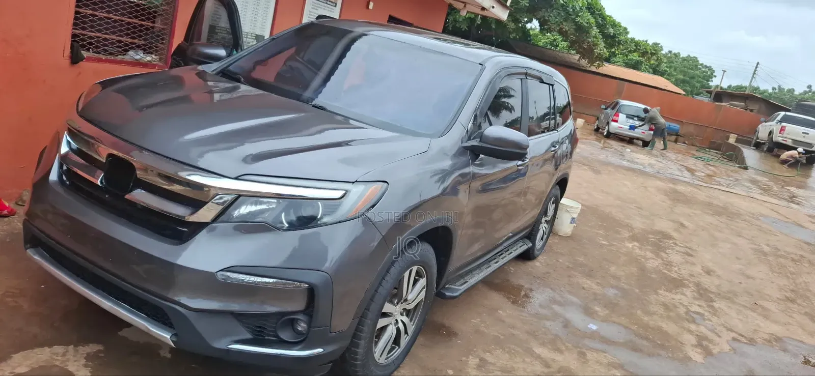 Honda Pilot EX-L 4dr SUV (3.5L 6cyl 5A) 2017 Gray