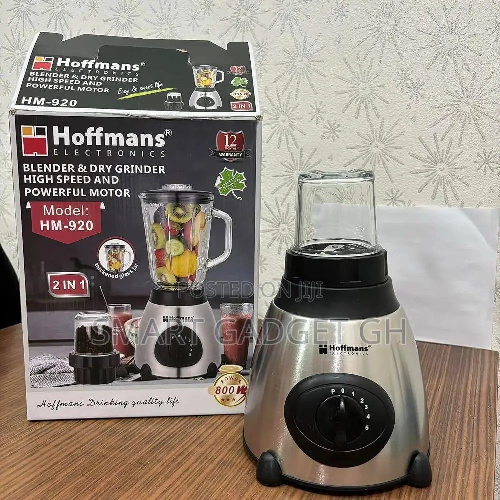 Hoffmans Blender 2 in 1 -Glass