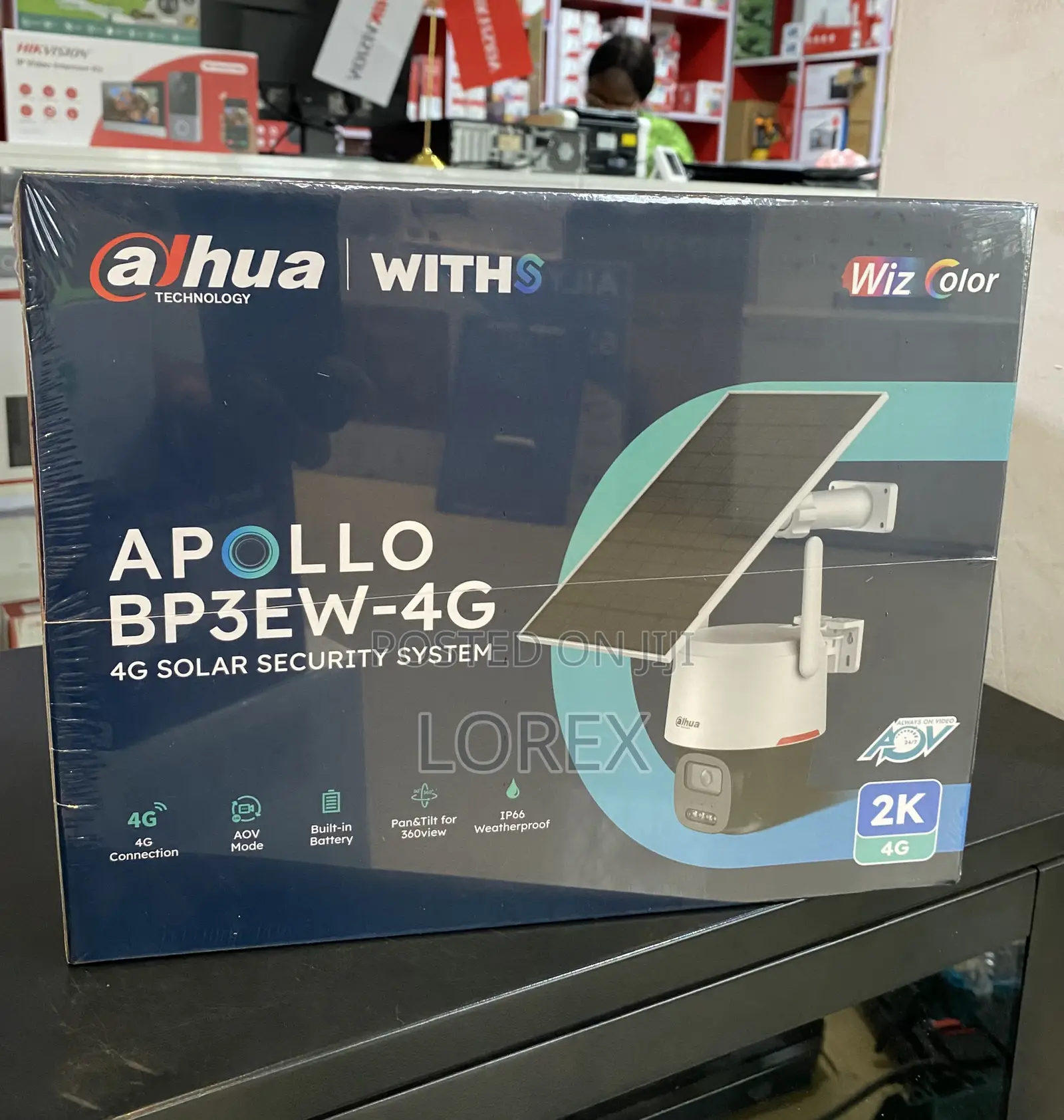 Dahua Solar 4G Sim Solar Camera