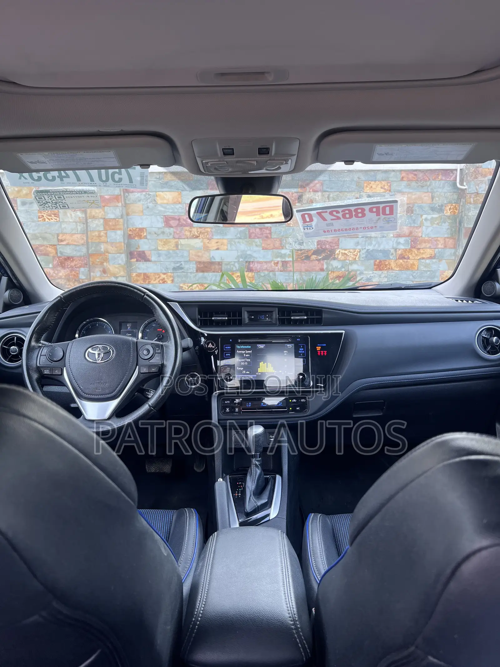 Toyota Corolla 2019 Blue