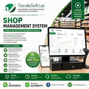 Shop Management Software System