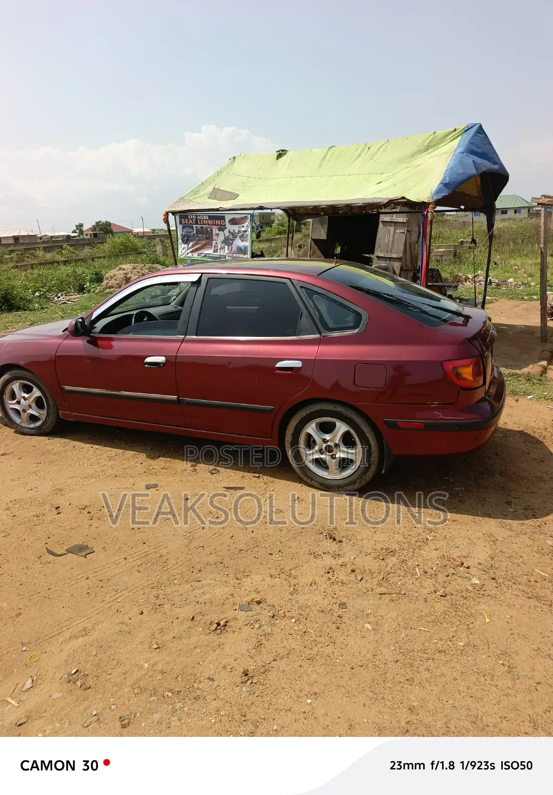 Hyundai Elantra 2006 Red