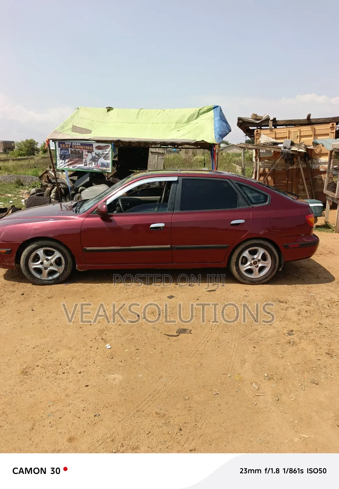 Hyundai Elantra 2006 Red