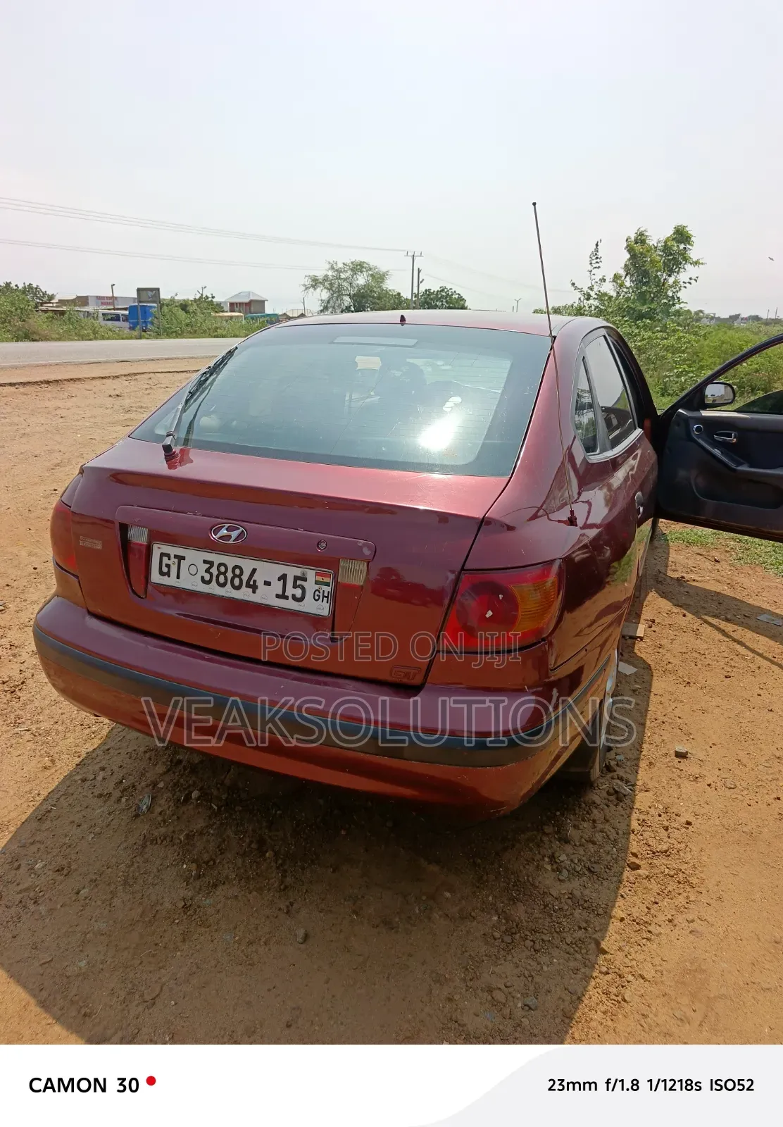 Hyundai Elantra 2006 Red