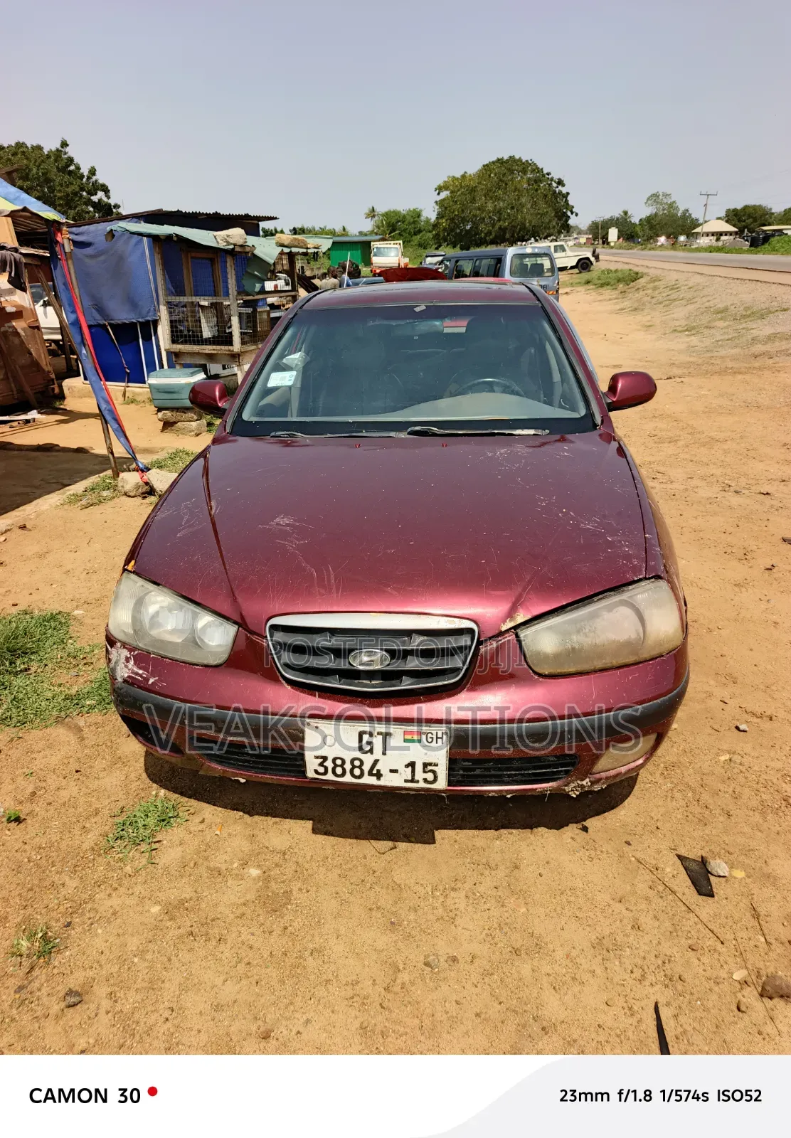 Hyundai Elantra 2006 Red