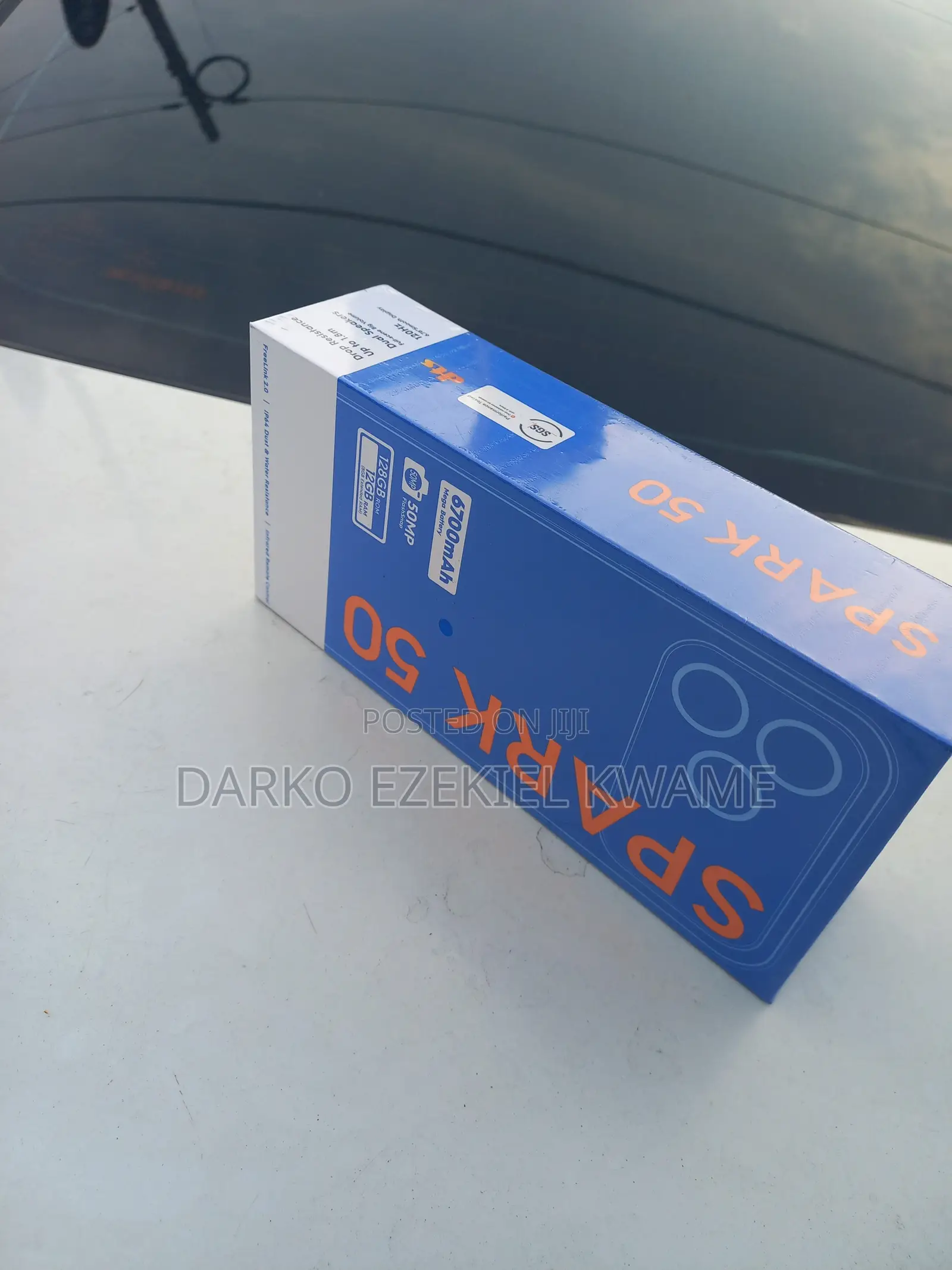 New Tecno Spark 50 128 GB Gray