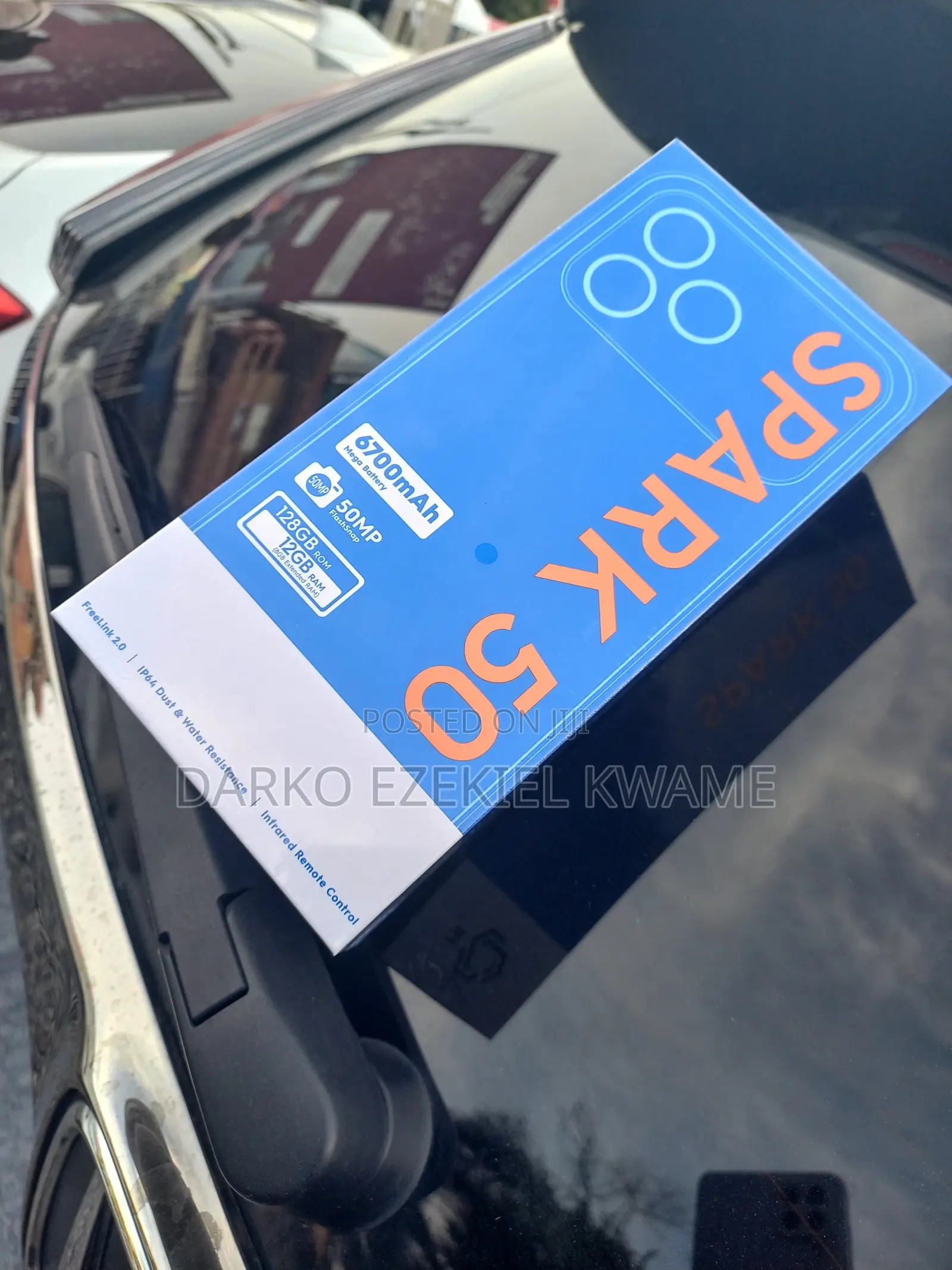 New Tecno Spark 50 128 GB Gray