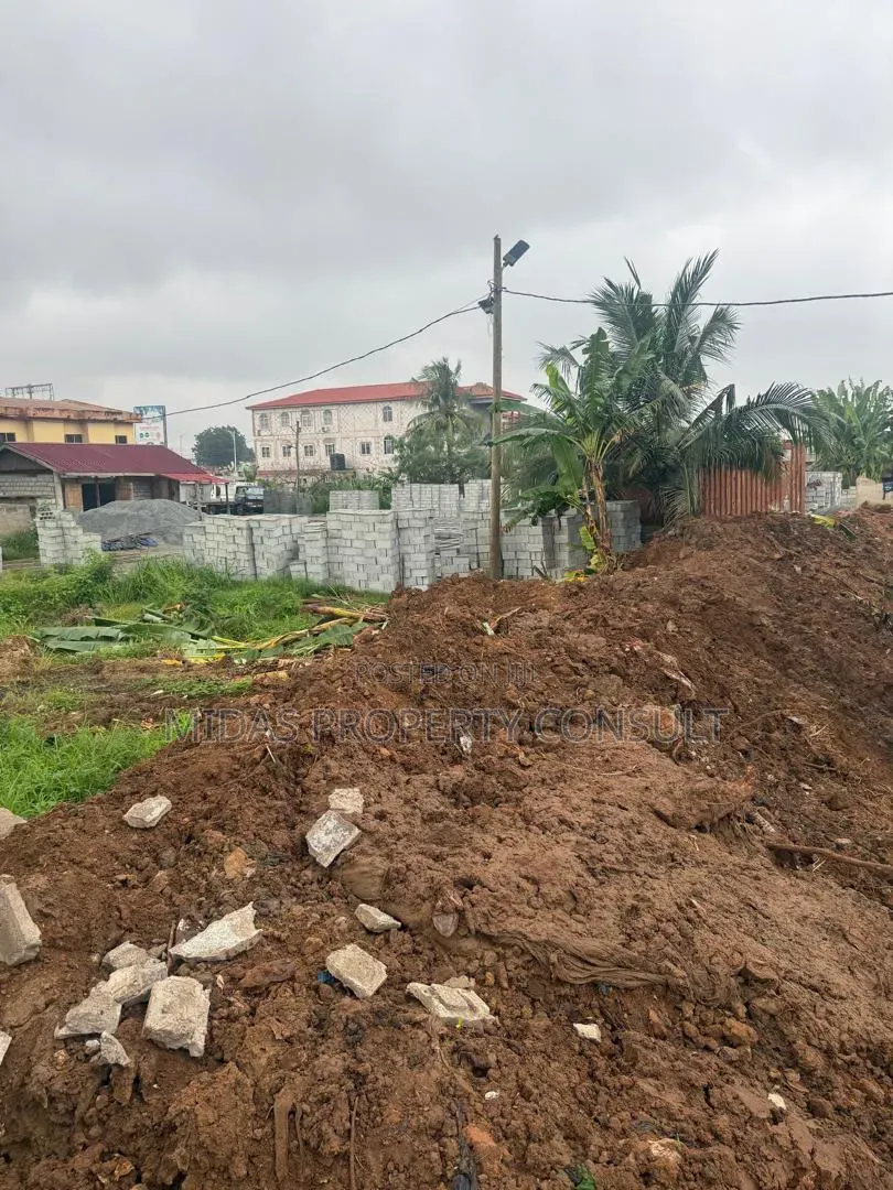 One Plot Main Roadside Land for Sale at Ofankor Achimota Highway