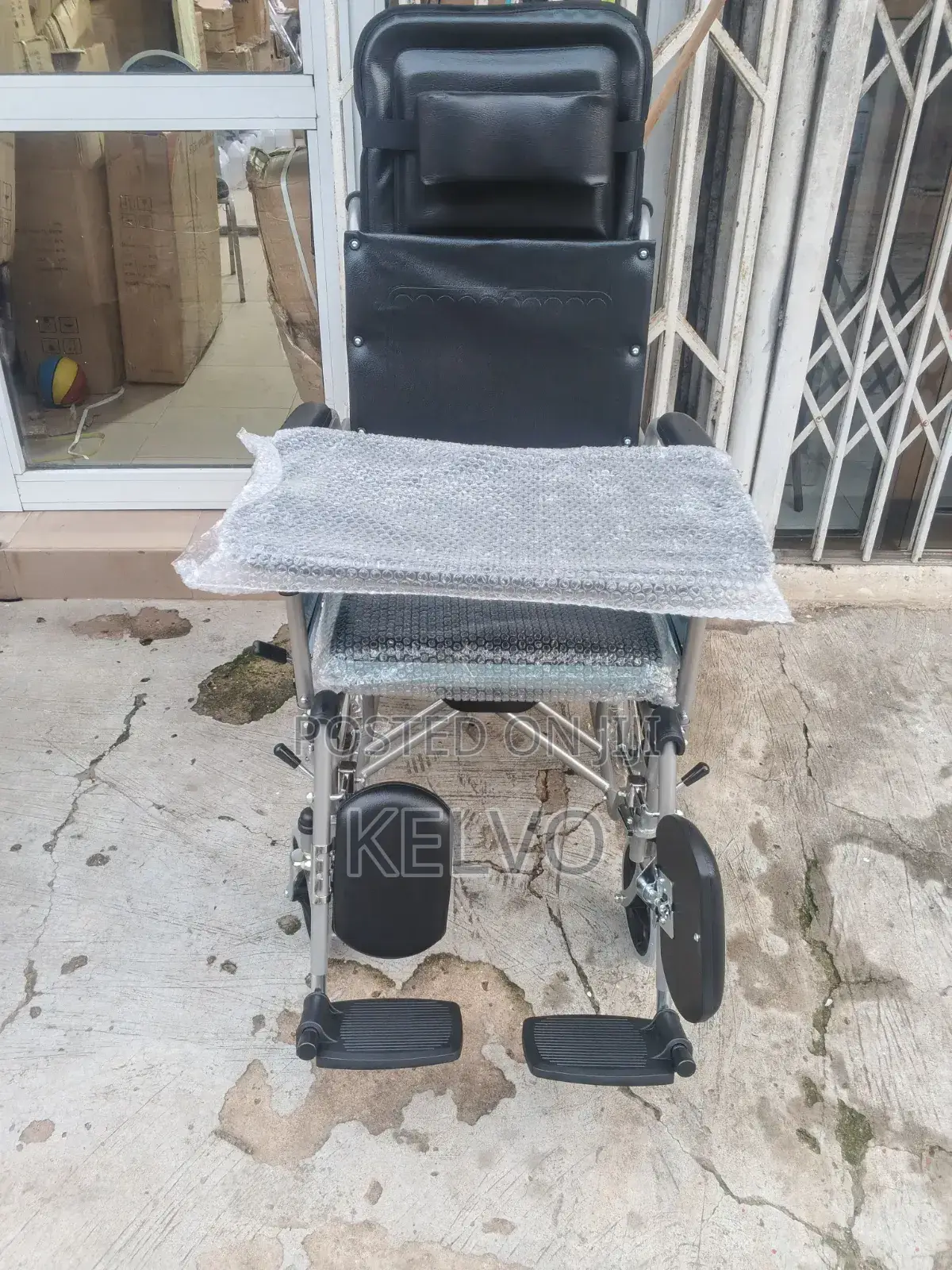 ABS Commode Wheelchair