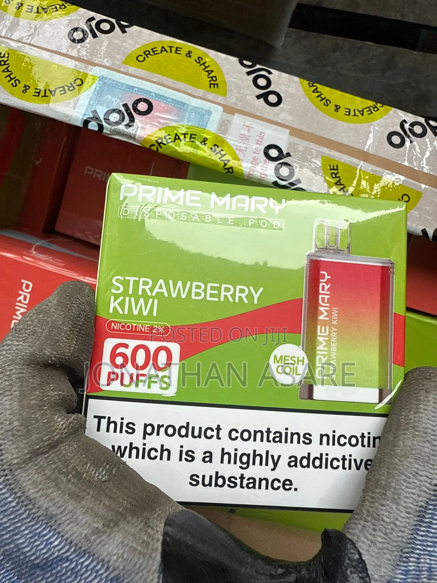 Prime Mary Disposable Pod