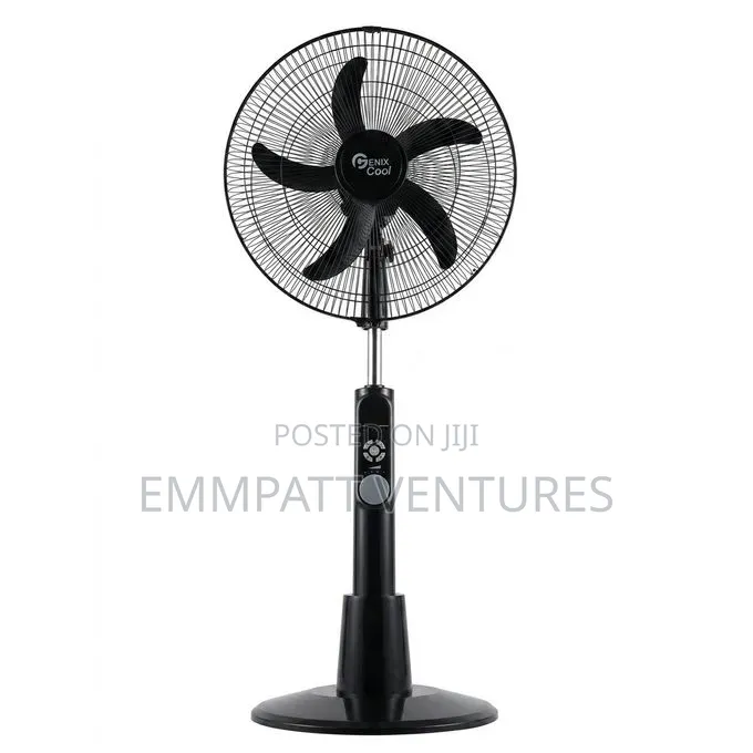 Powerful 18" Rechargeable Fan With Inbuilt Light System