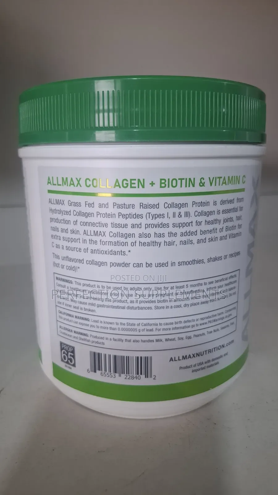 Allmax Collagen Peptides 44 Servings