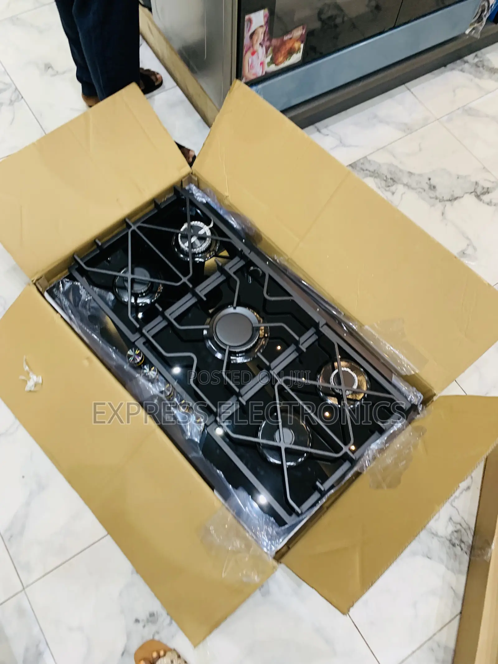 Limited Stock Kenwood KHG 705 SS Gas Hob 75 Cm Stainless Steel